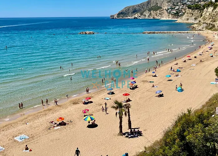 Orquidea Comodo Apartamento: Vista Al Mar, Piscina, Parking Calpe