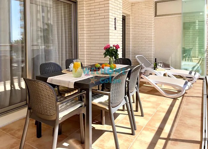 Orquidea Comodo Apartamento: Vista Al Mar, Piscina, Parking * Calpe