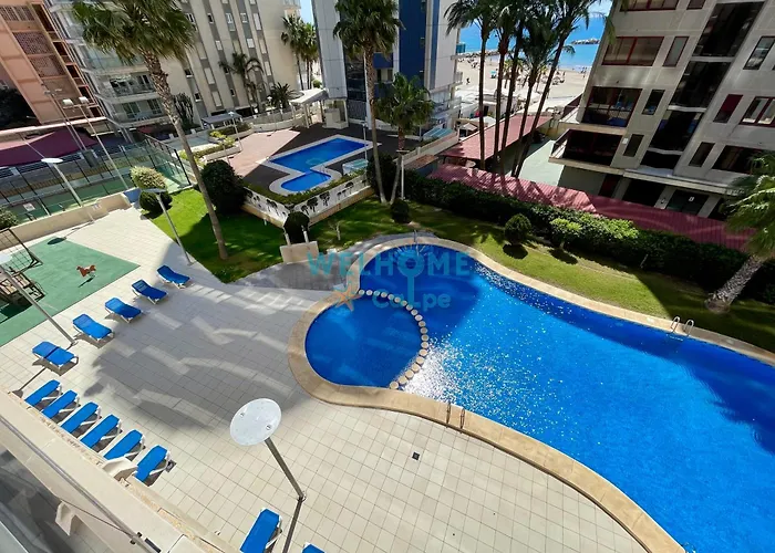 Orquidea Comodo Apartamento: Vista Al Mar, Piscina, Parking Apartament Calpe