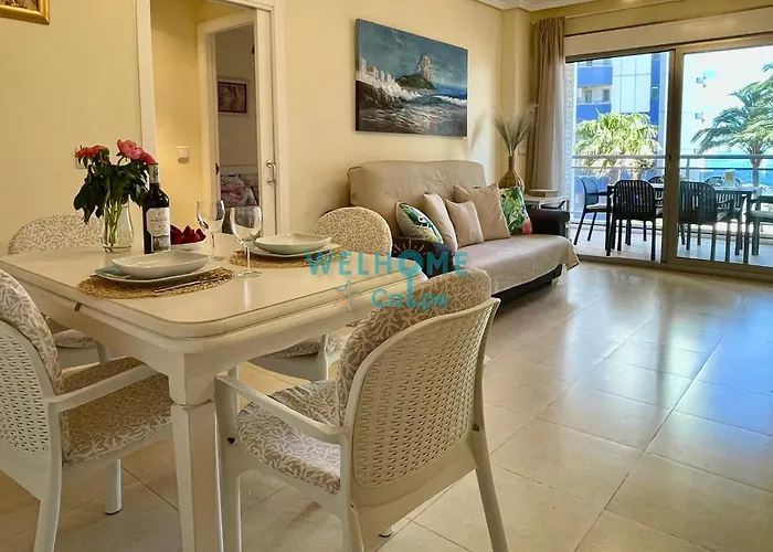 Orquidea Comodo Apartamento: Vista Al Mar, Piscina, Parking Apartament Calpe