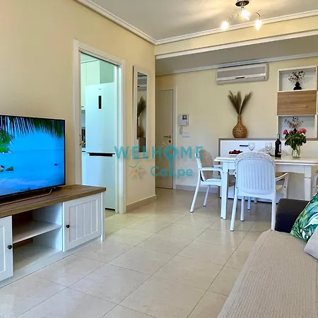 Orquídea Cómodo Apartamento: Vista Al Mar, Piscina, Parking Apartamento Calpe