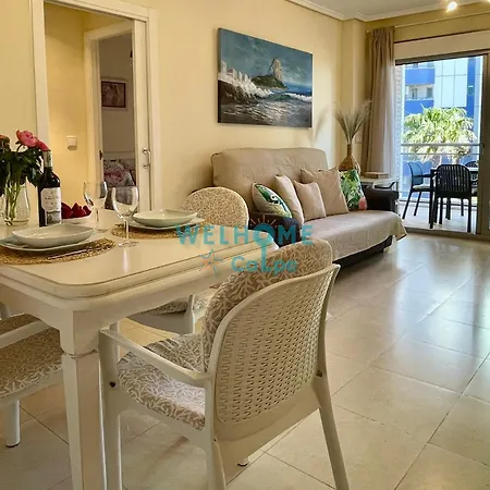 Orquidea Comodo Apartamento: Vista Al Mar, Piscina, Parking Lejlighed Calpe