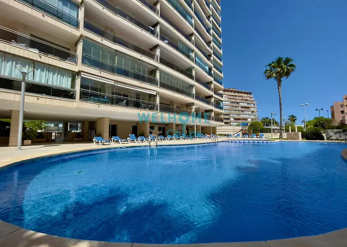 Orquidea Comodo Apartamento: Vista Al Mar, Piscina, Parking * Кальпе