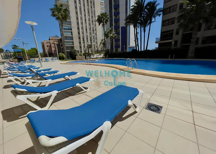 Orquidea Comodo Apartamento: Vista Al Mar, Piscina, Parking Calpe