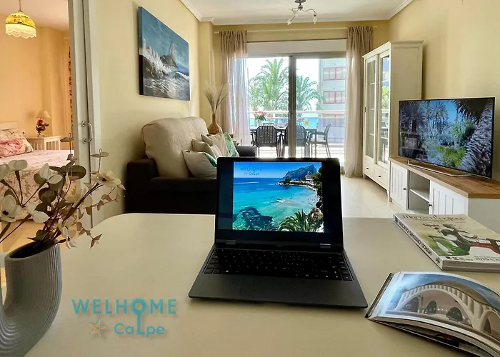 Orquidea Comodo Apartamento: Vista Al Mar, Piscina, Parking Apartment Calpe